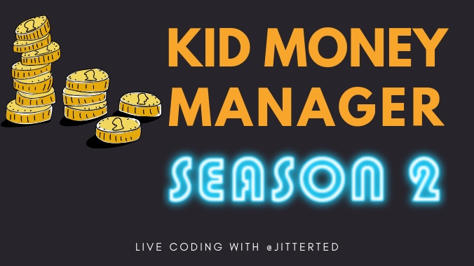 Kid Money Manager Season 2 banner text